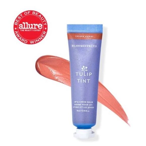 Tulip Tint Lip & Cheek Balm in Crispa Coral - NEW - Picture 1 of 2